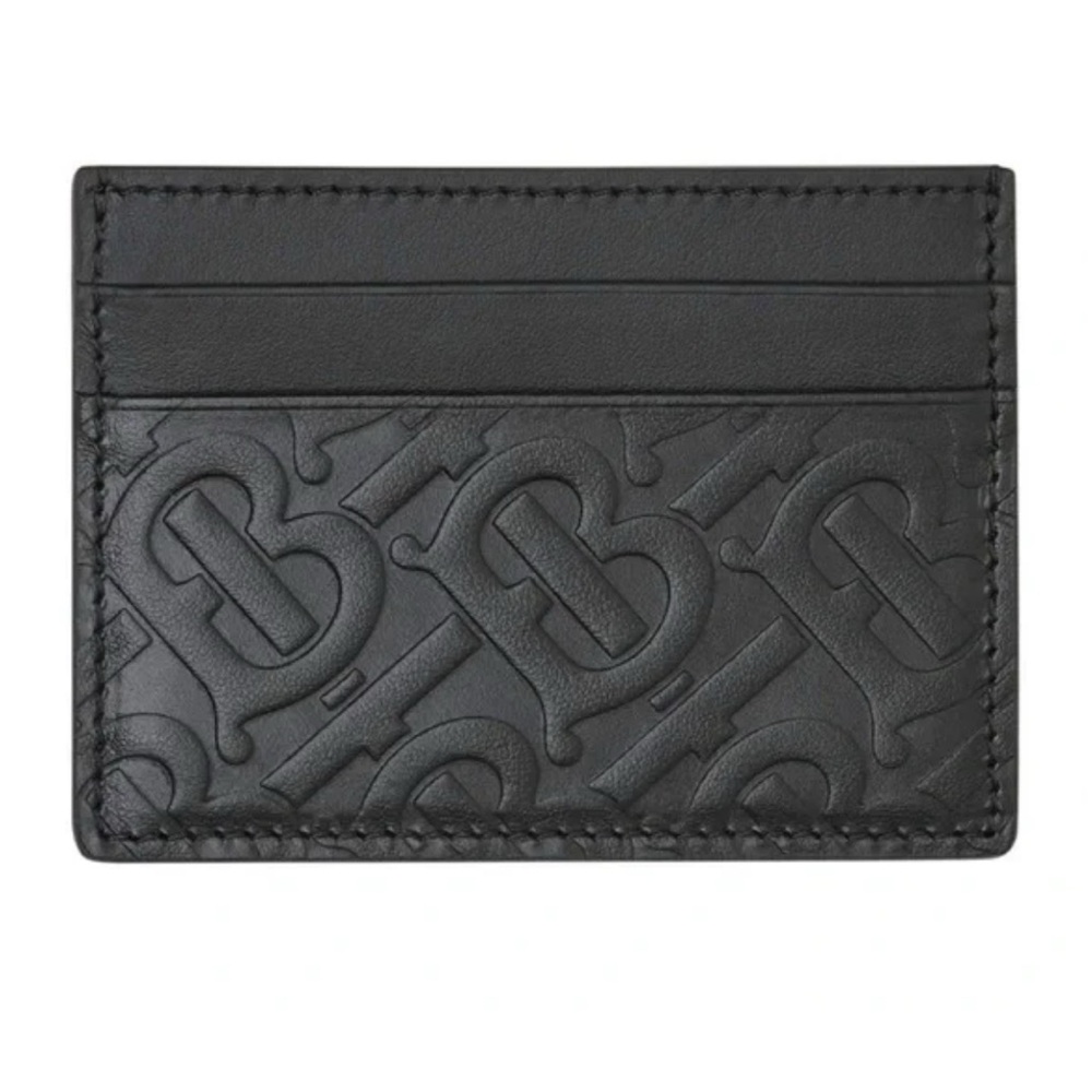 Burberry Monogram Card Holder Black *NEW*